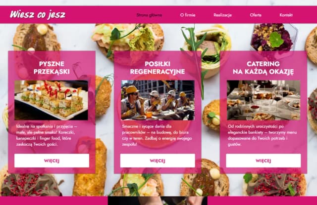 Catering Wiesz Co Jesz: Smaczne i Profesjonalne Usługi dla Firm Catering Wiesz Co Jesz: Smaczne i Profesjonalne Usługi dla Firm